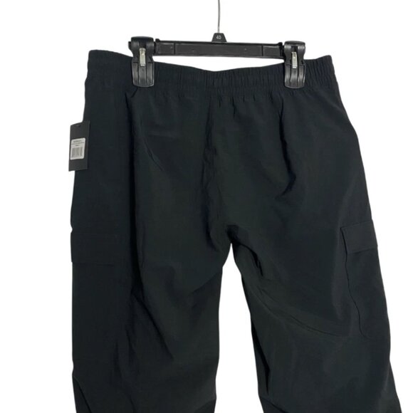 NWT Backcountry On The Go Cargo Pants Black Athletic Fit Workout Womens Sz Large - Picture 5 of 8